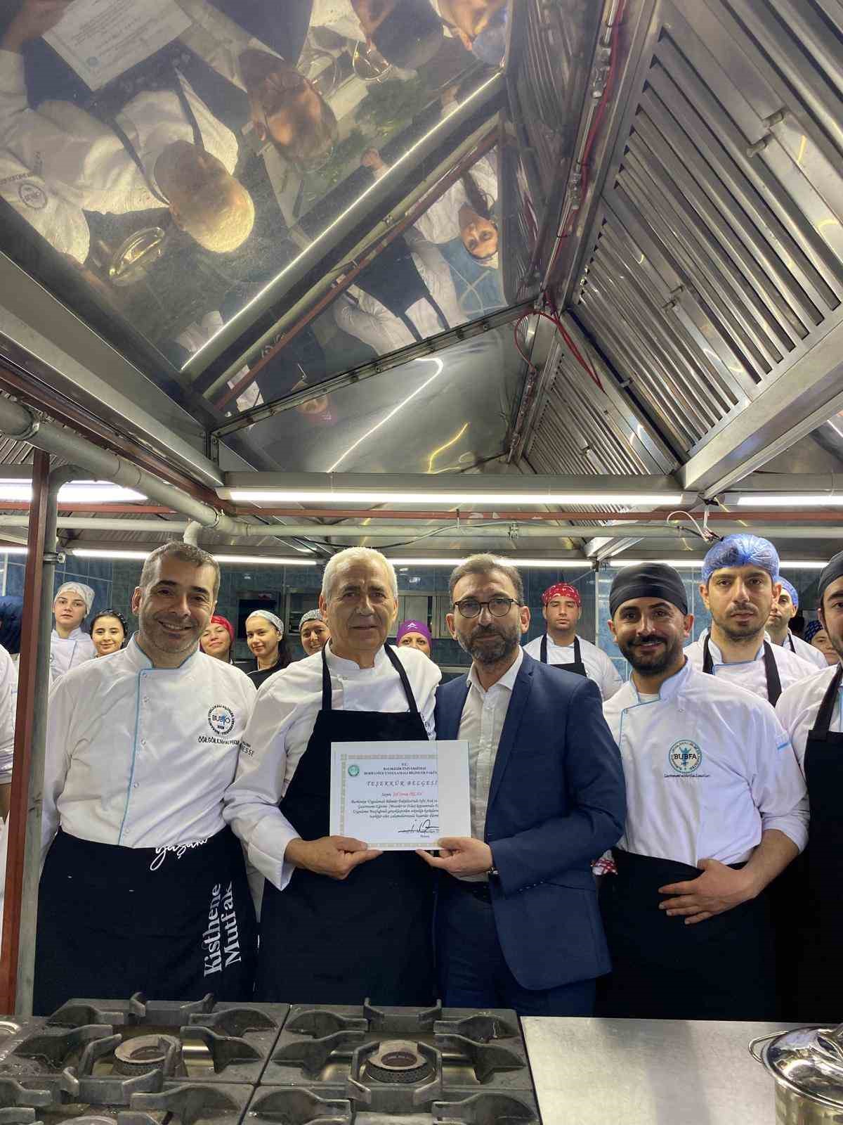 BUBFA’da geleceğin şefleri ile sürdürülebilir gastronomi atölyesi
