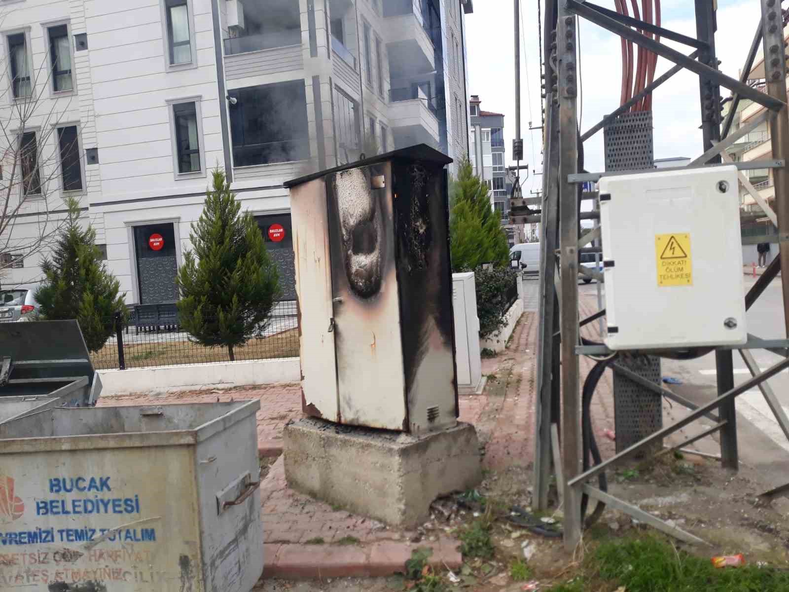 Bucak’ta trafo yangını korkuttu
