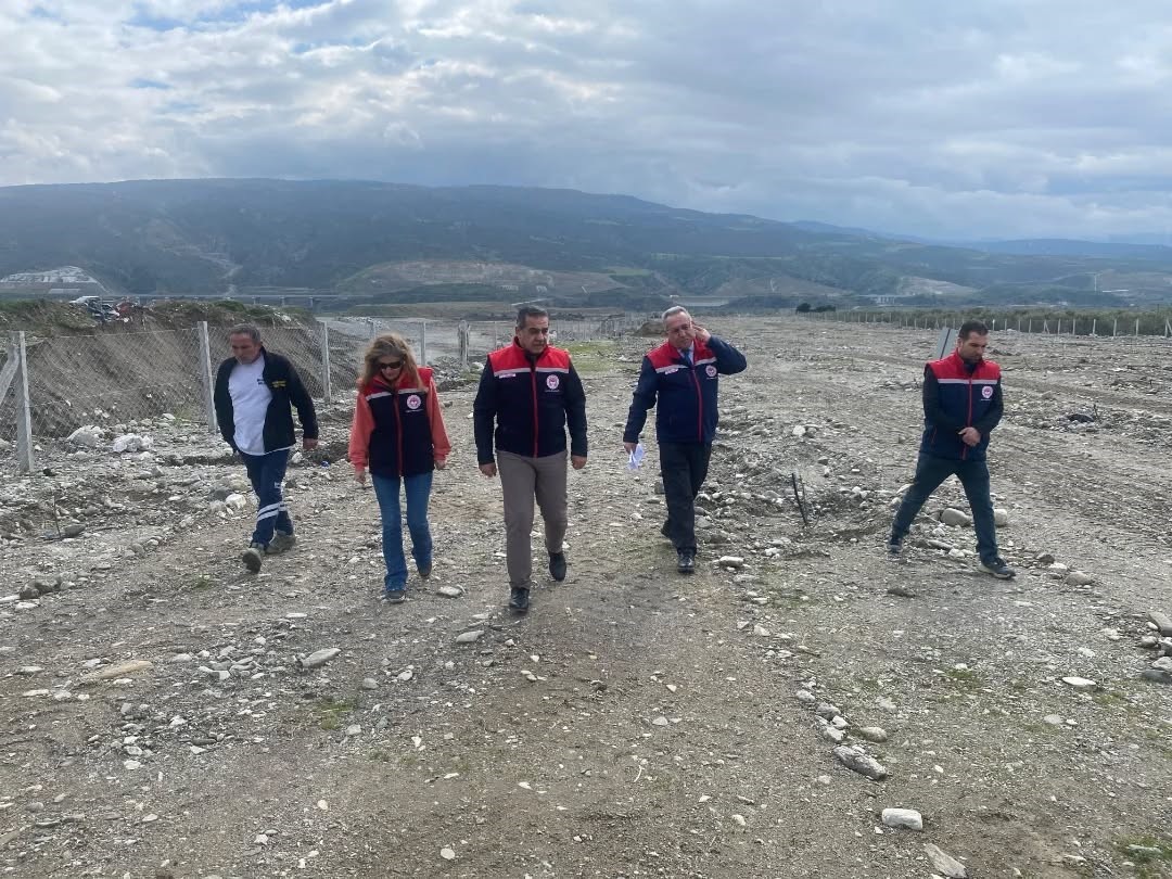 Buharkent ilek bahçesinde hazırlıklar sürüyor
