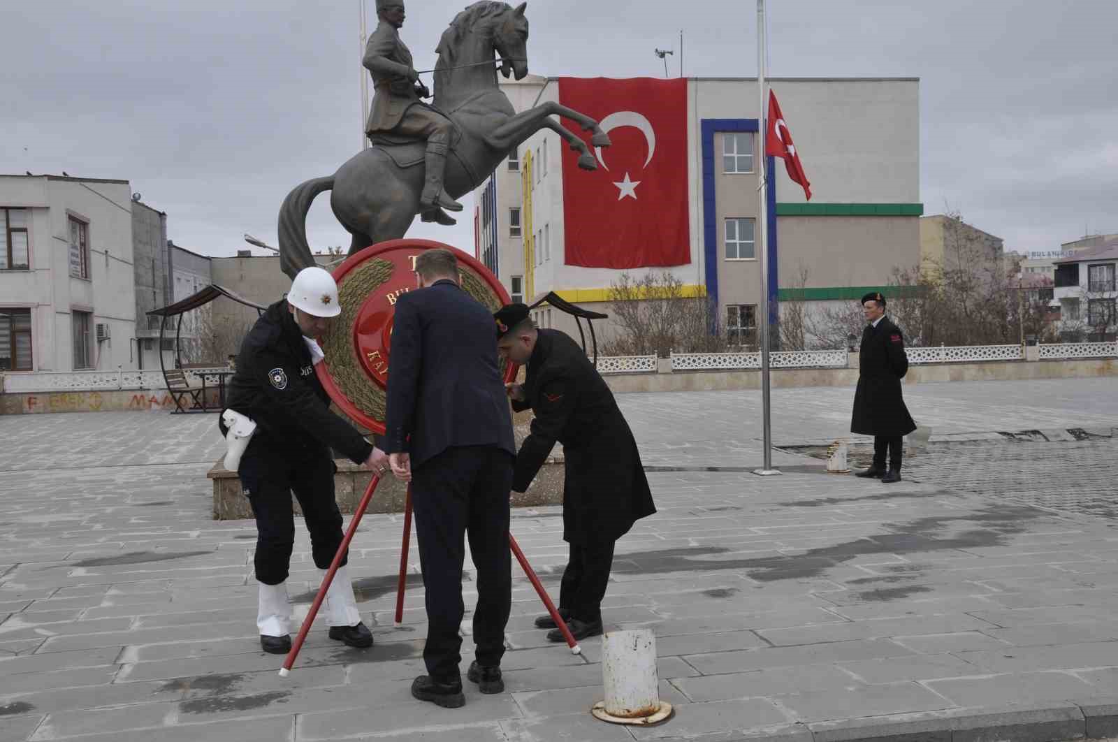 Bulanık’ta 18 Mart Şehitleri Anma Günü ve Çanakkale Deniz Zaferi’nin 111’inci yılı kutlandı
