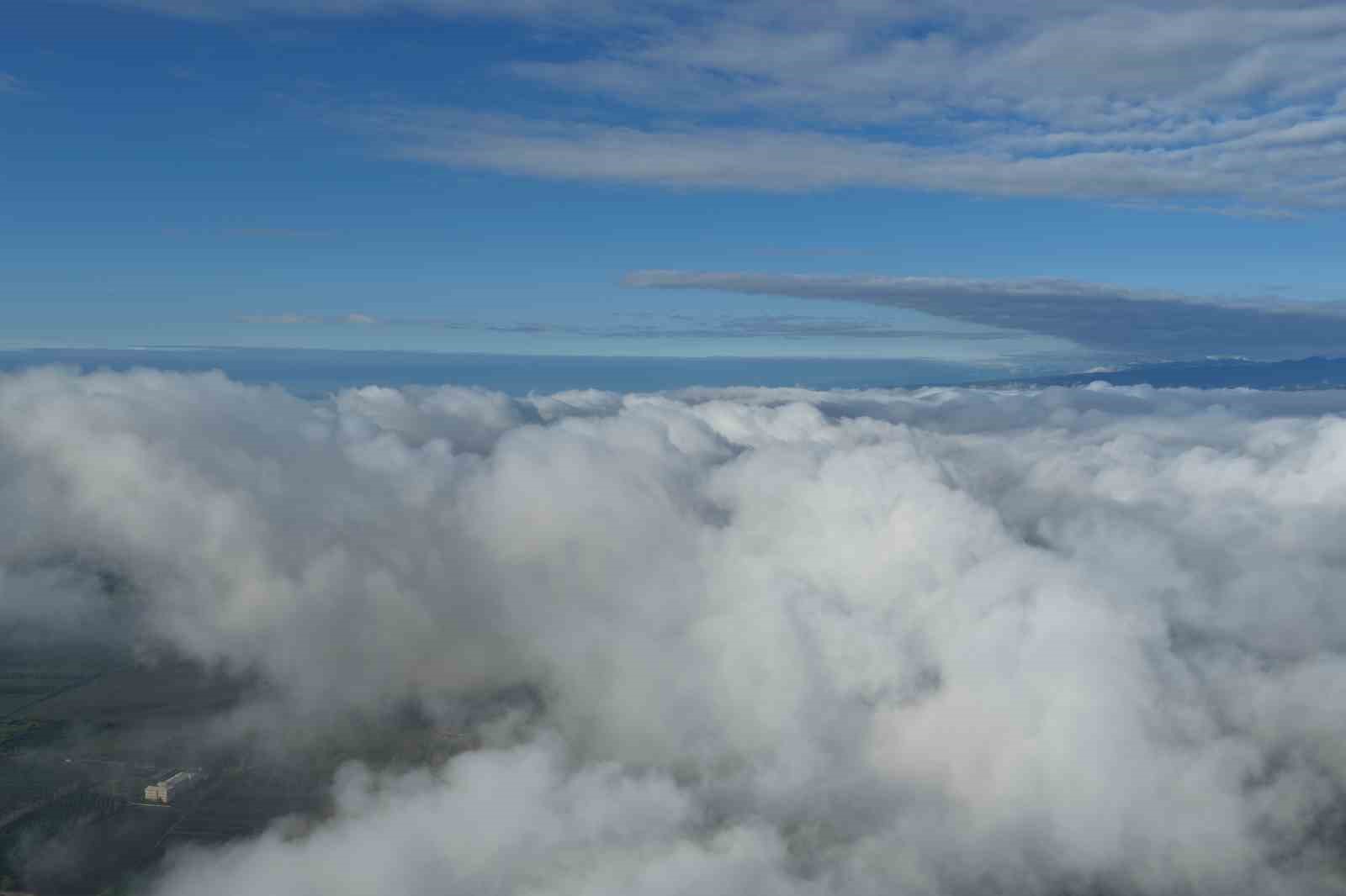 Bulutlar Kozan Kalesi’nde dans etti, ortaya masalsı görüntüler çıktı
