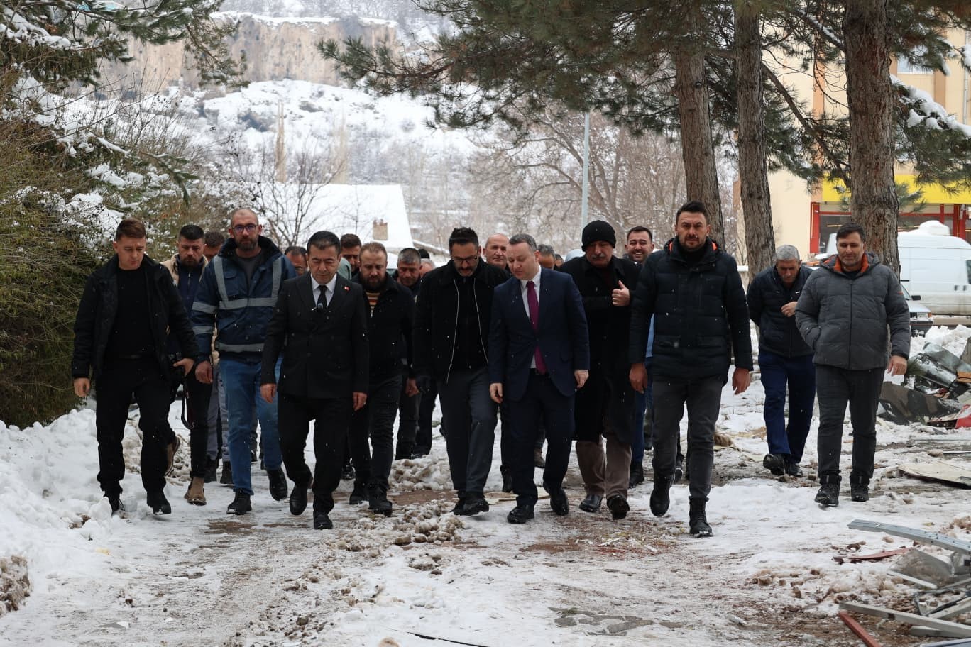 Bünyan’da yeni hükümet konağı için inceleme
