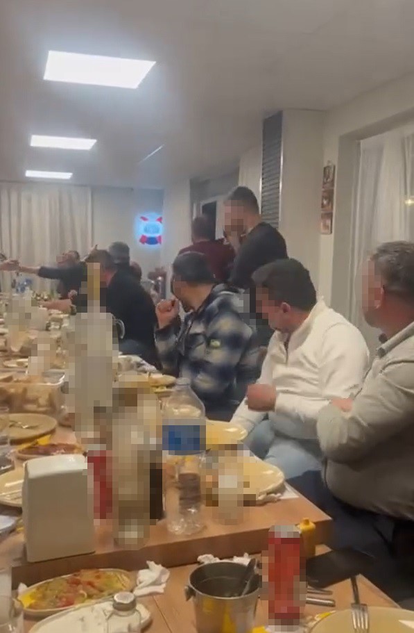 Burdur’da alkol masasında okunan selaya soruşturma
