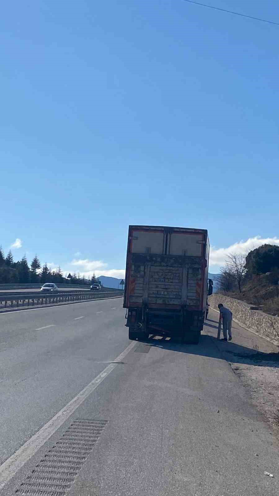 Burdur’da tır ile otomobil çarpıştı: 1 yaralı
