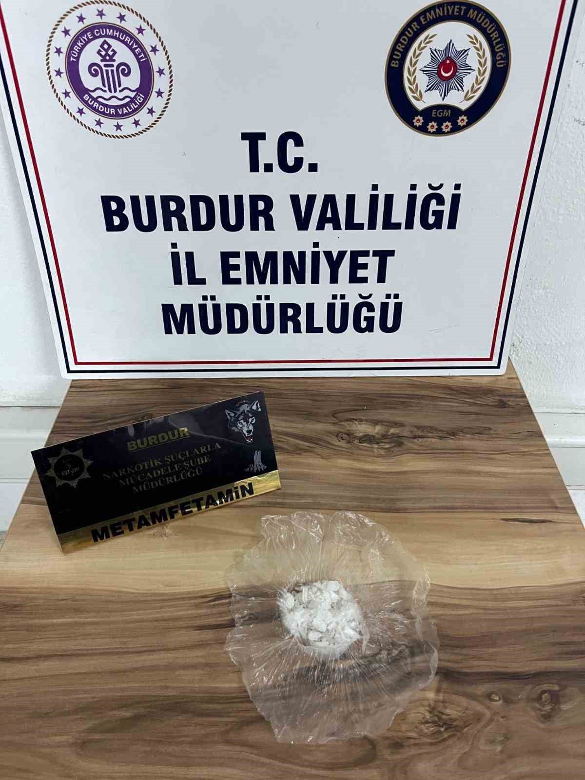 Burdur’da uyuşturucu ile mücadele sürüyor
