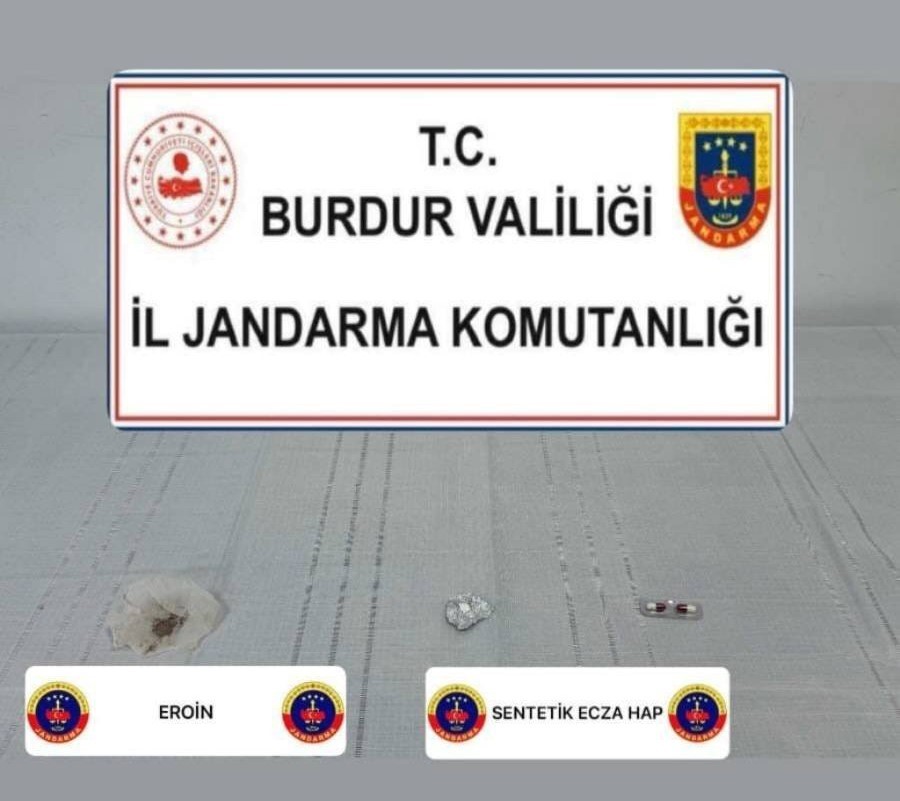 Burdur’da uyuşturucu operasyonlarında 2 tutuklama
