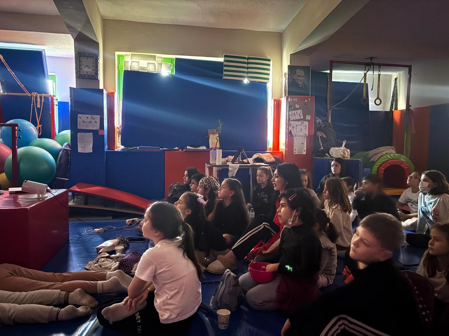 Burhaniye’de anne ve çocukları sporda buluştu
