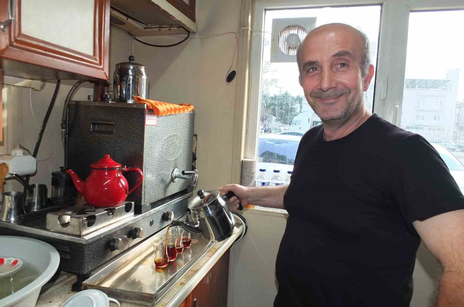 Burhaniye’de çayını içmedik yok
