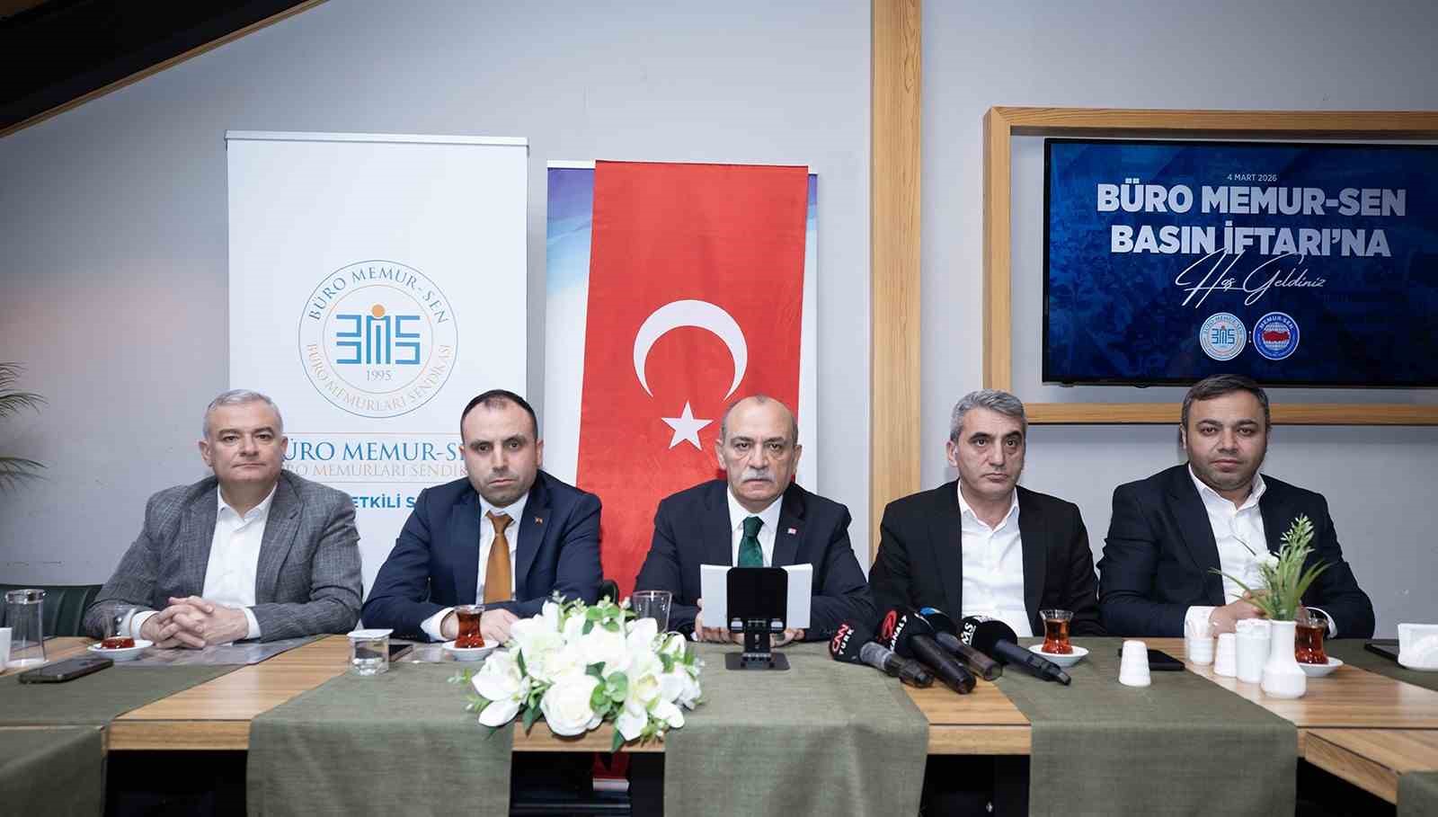 Büro Memur-Sen Başkanı Yazgan: "Kamuda şiddetin önlenmesi için tek yasa çıkarılmalı"
