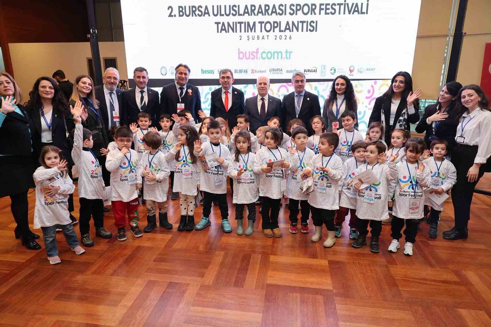 Bursa 2. Uluslararası Spor Festivali’ne hazır
