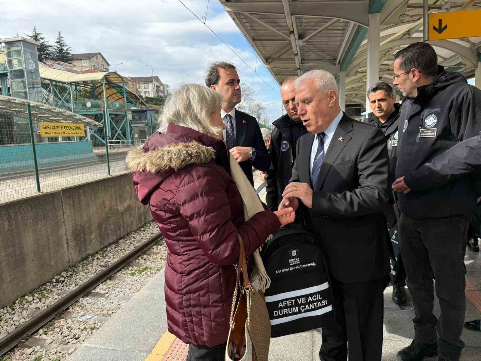 Bursa afetlere karşı dirençli hale geliyor
