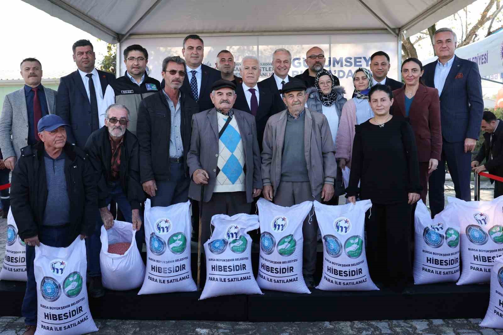 Bursa Büyükşehir, üreticiye nefes oluyor
