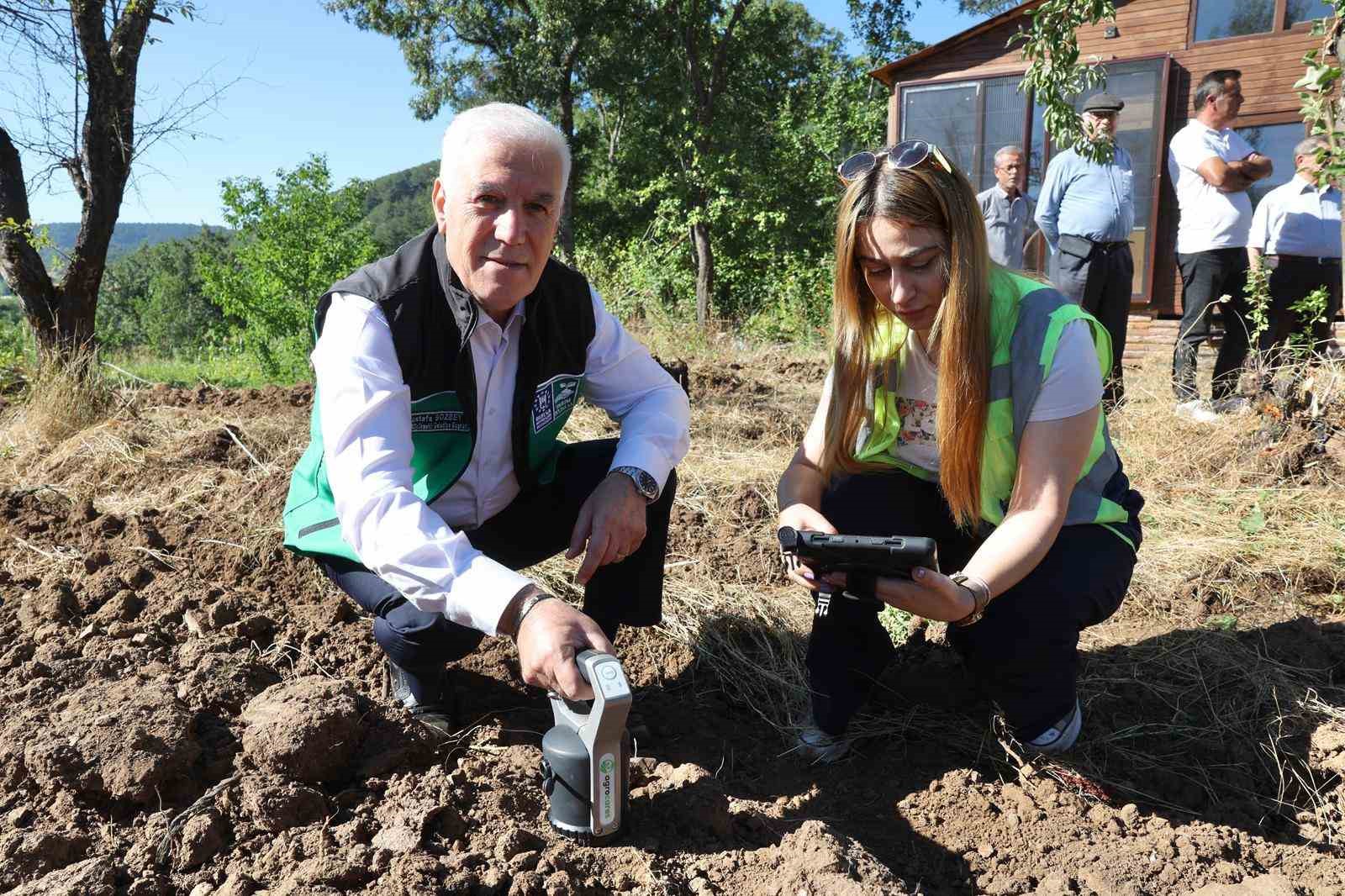 Bursa Büyükşehir, üreticiye nefes oluyor
