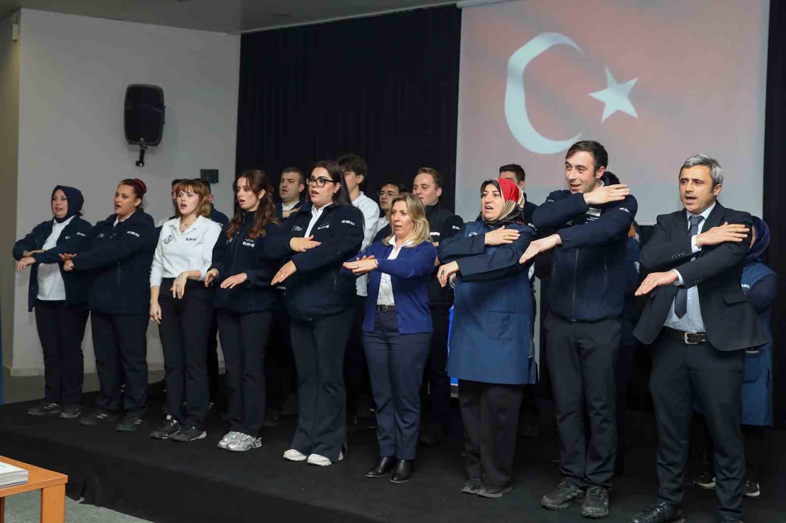 Bursa Büyükşehir’de personele işaret dili ve etkili iletişim eğitimi
