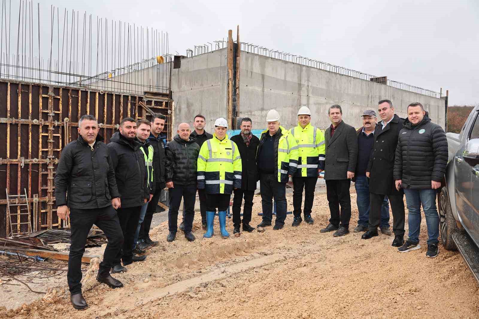 Bursa Büyükşehirden Nilüfer’e yeni su deposu
