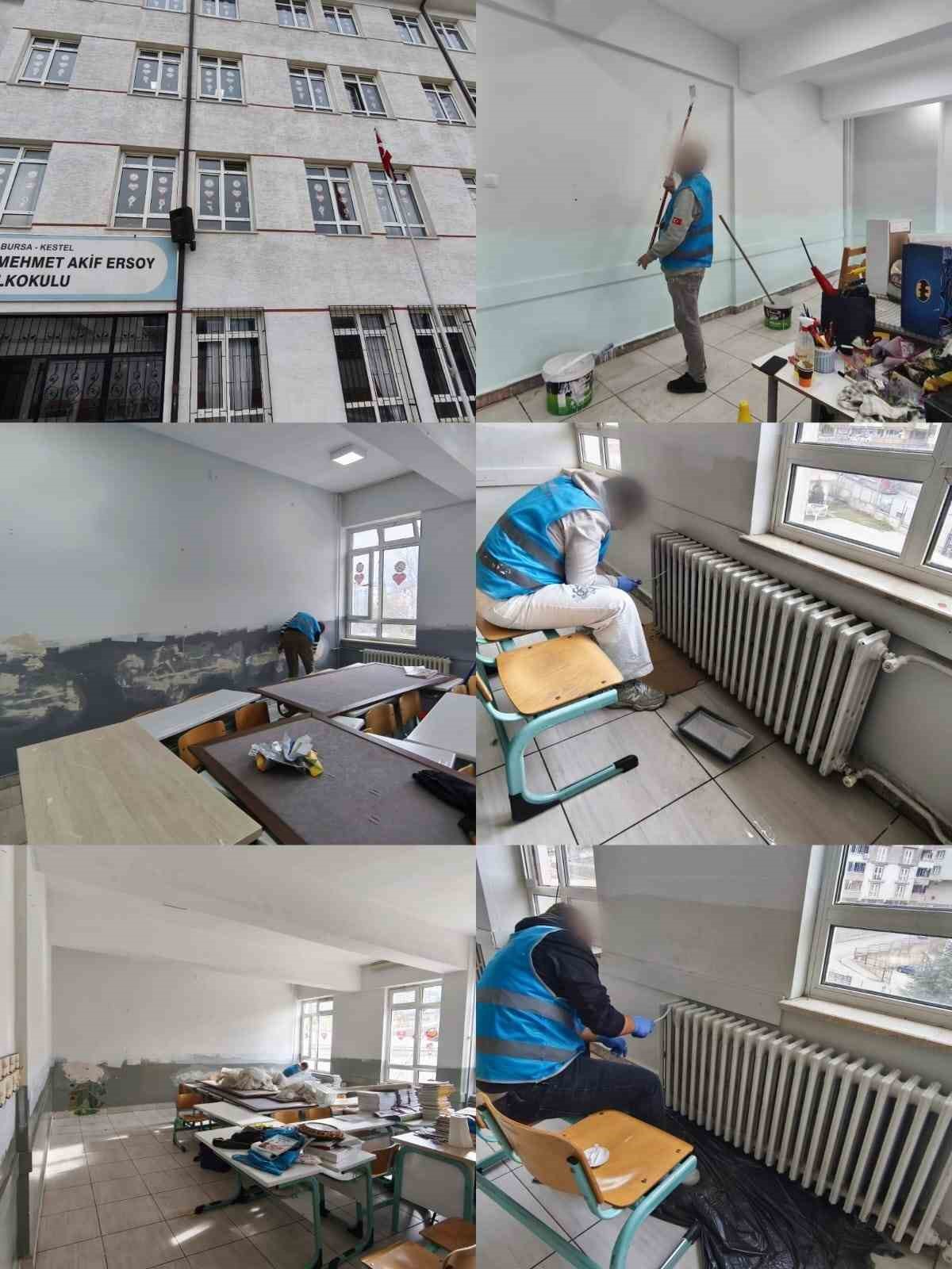 Bursa Cumhuriyet Başsavcılığı denetimli serbestlik Müdürlüğü’nden eğitime destek
