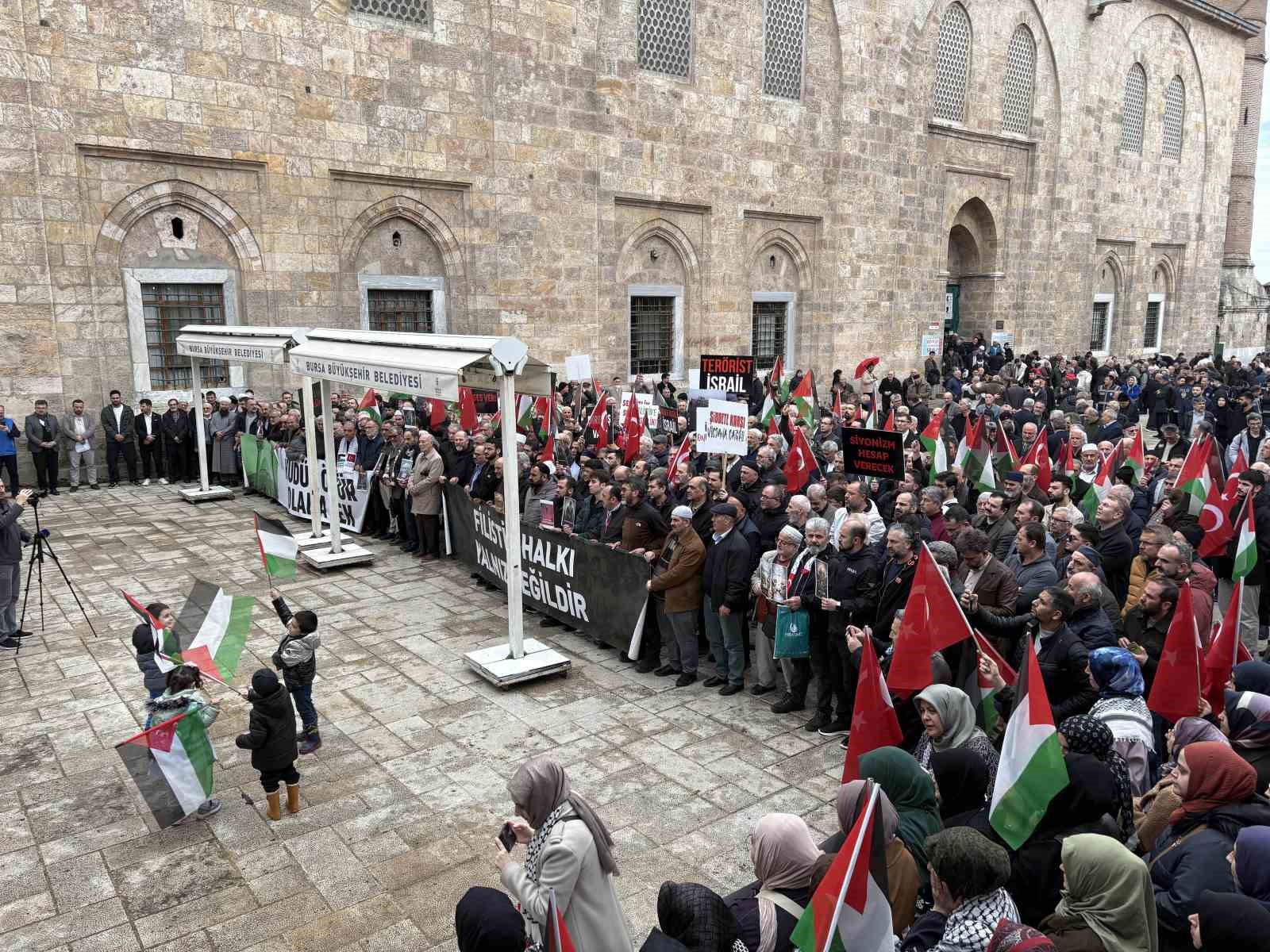 Bursa Gönüllü Kuruluşlar Platformu’ndan Filistin çağrısı
