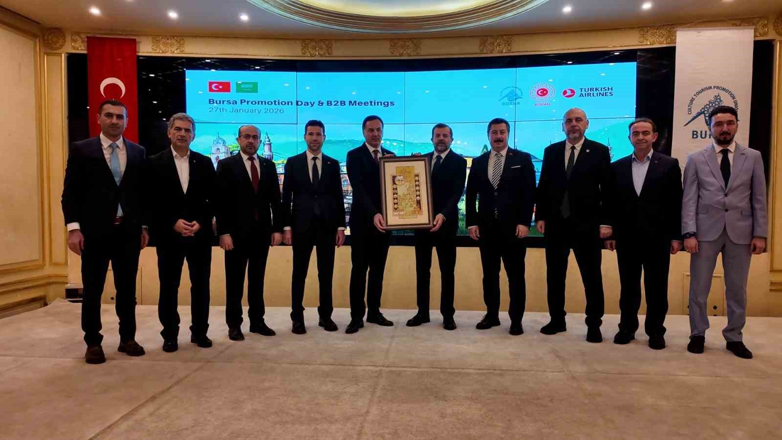 Bursa, Suudi Arabistan’ın Cidde kentinde tanıtıldı
Bursa, Suudi Arabistan’ın Cidde kentinde tanıtıldı