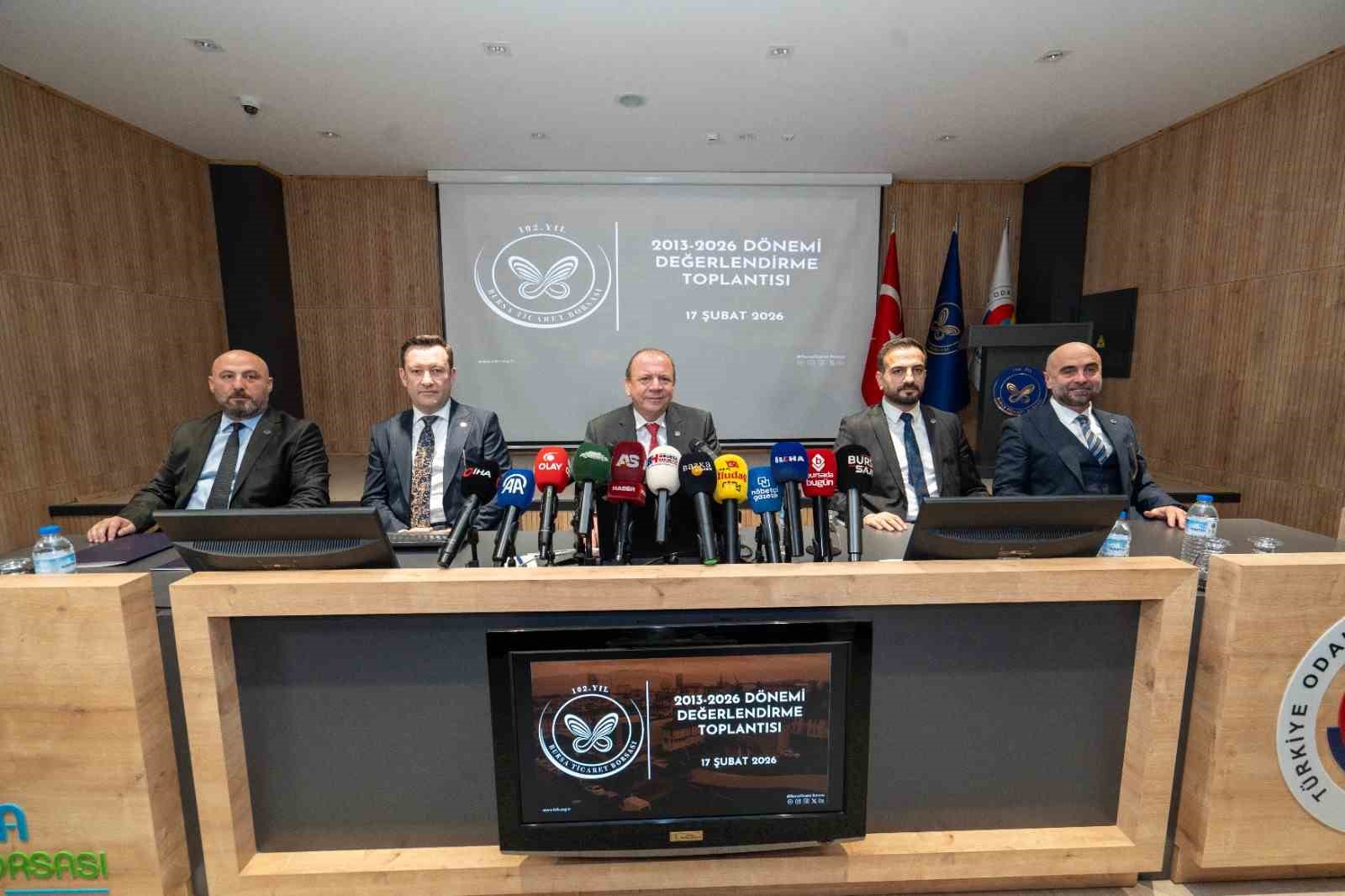 Bursa TB Başkanı Matlı, 13 yılını değerlendirdi
