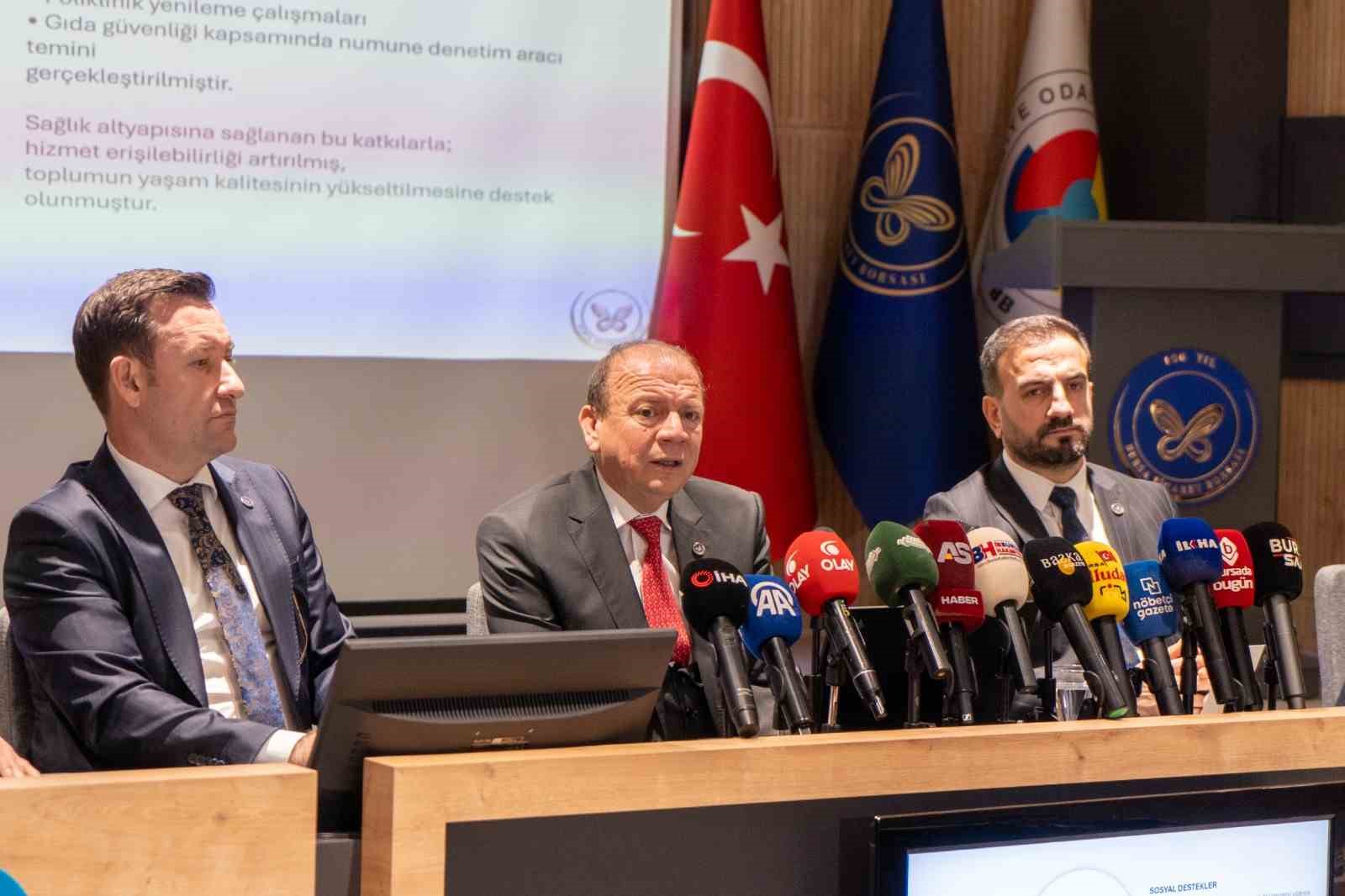 Bursa TB Başkanı Matlı, 13 yılını değerlendirdi
