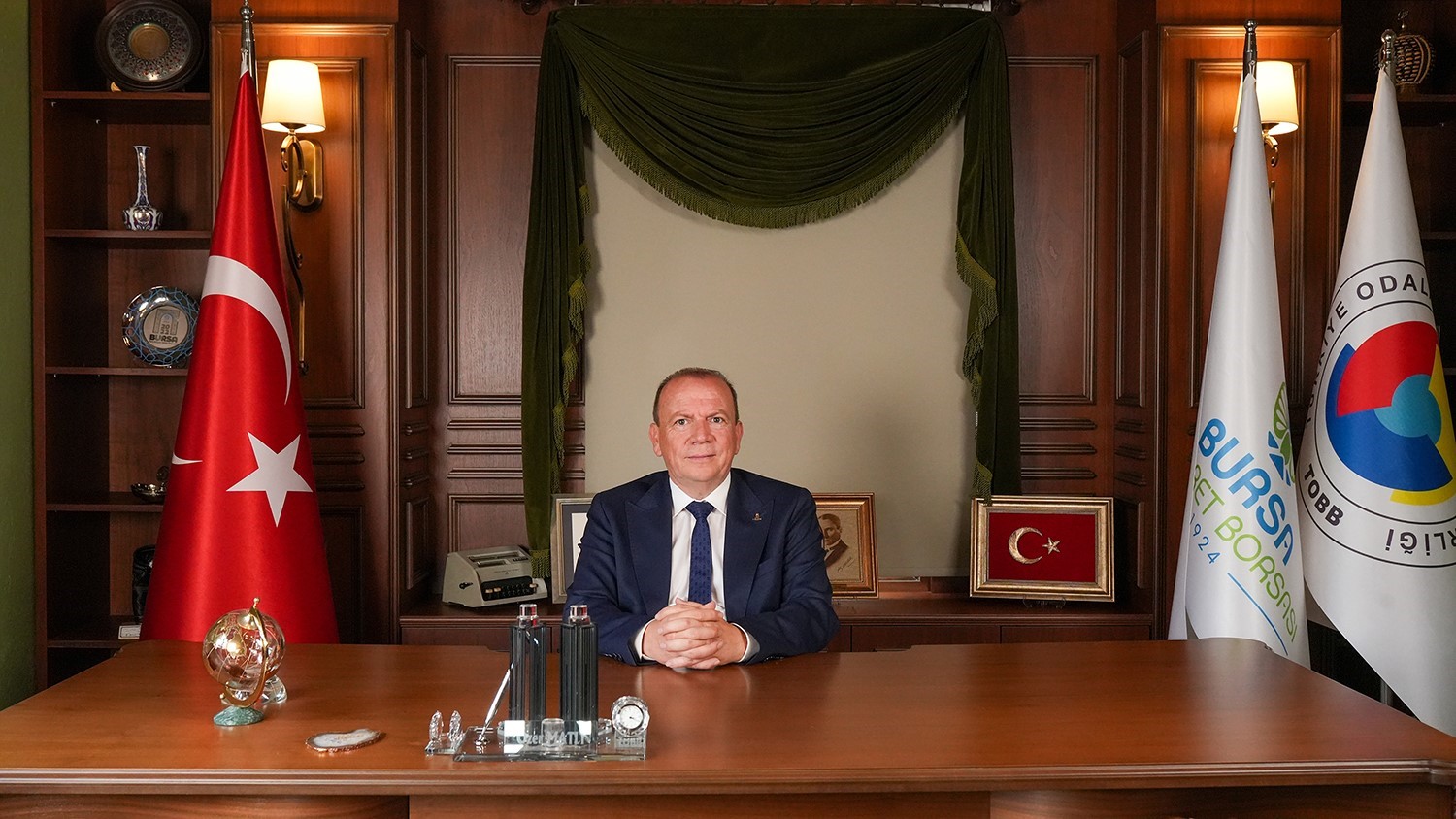 Bursa TB Yönetim Kurulu Başkanı Özer Matlı, büyüme rakamlarını değerlendirdi
Bursa TB Yönetim Kurulu Başkanı Özer Matlı, büyüme rakamlarını değerlendirdi