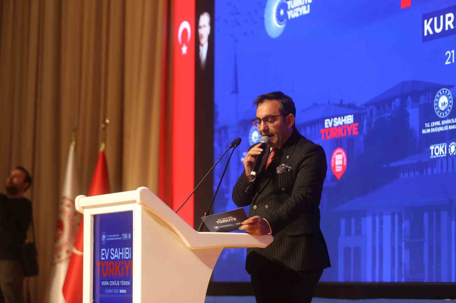 Bursa’da 17 bin 225 TOKİ konutunun hak sahipleri belirleniyor
