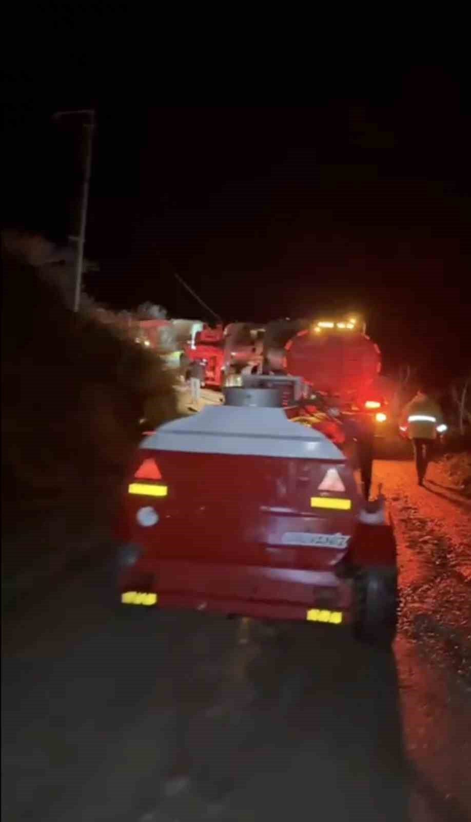 Bursa’da 2 katlı ev alevlere teslim oldu
