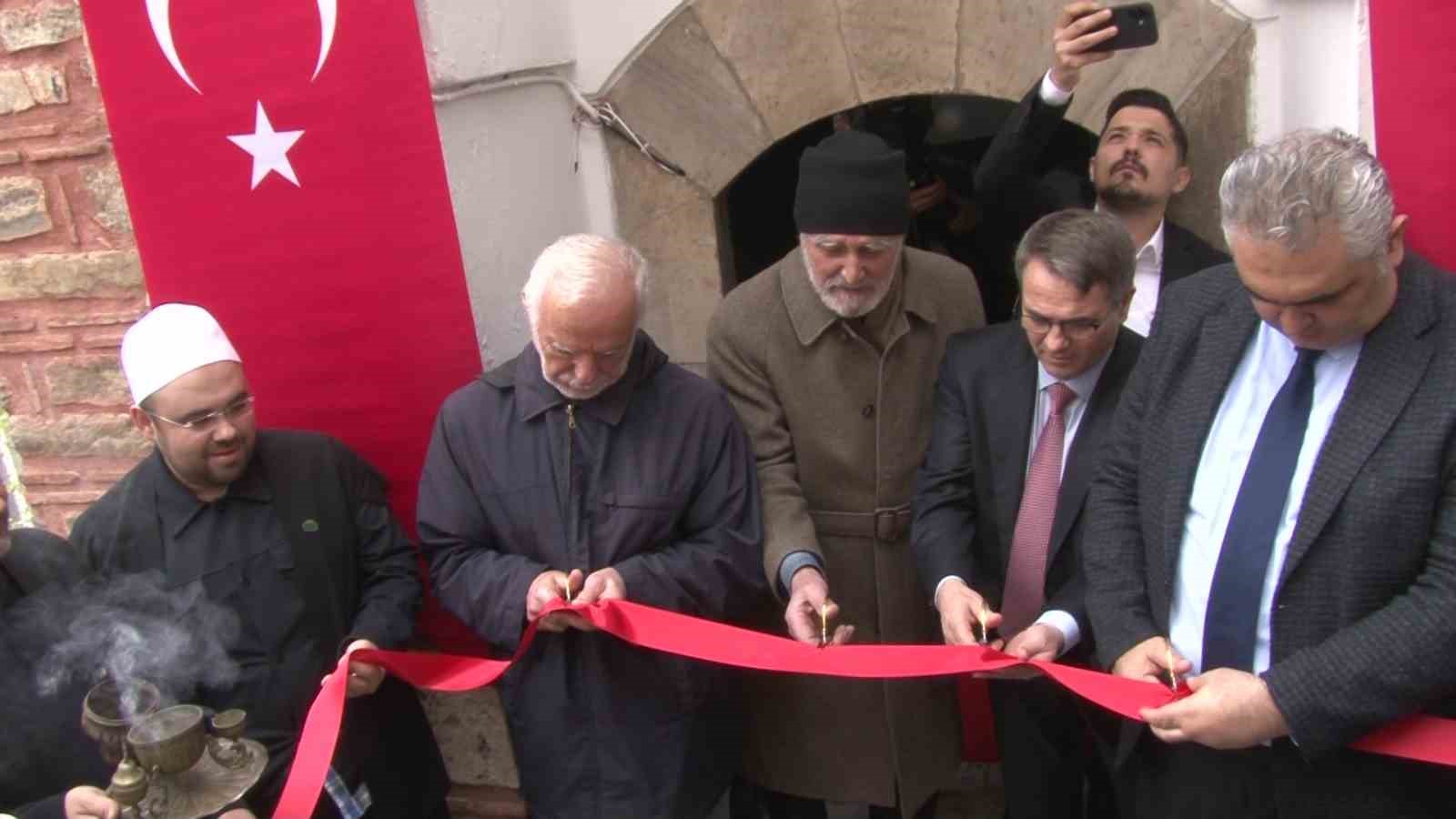 Bursa’da Abdüllatif Kudsi Türbesi yeniden ziyarete açıldı
