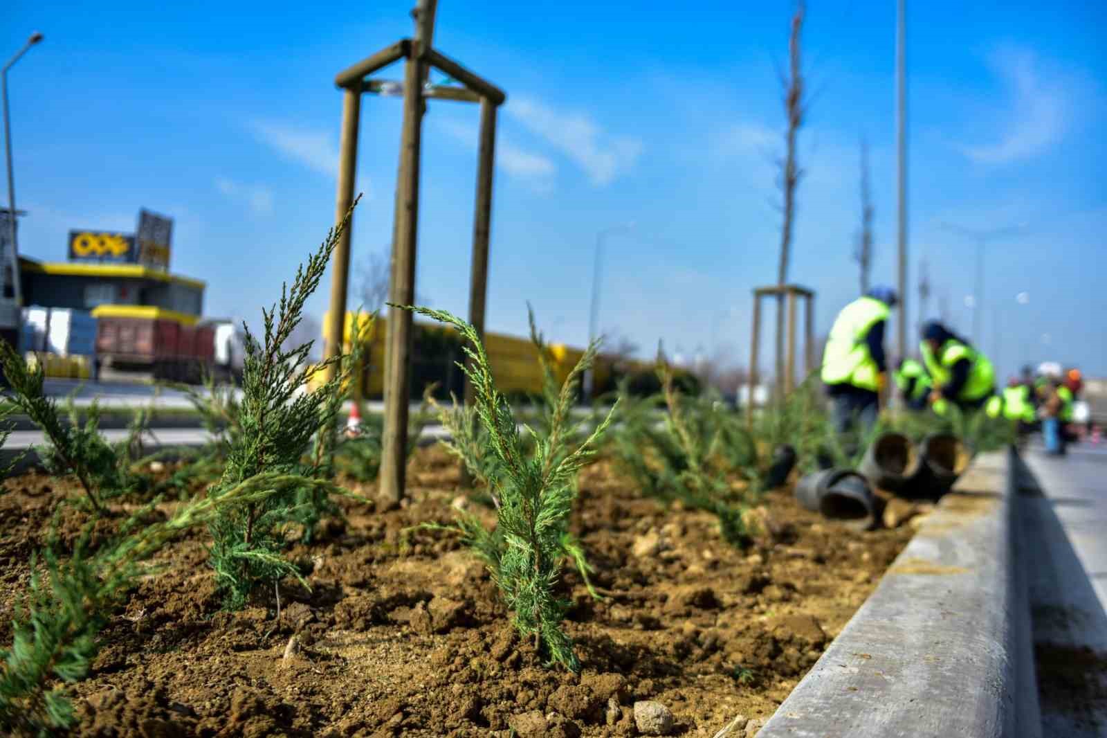 Bursa’da cadde ve bulvarlara estetik dokunuş
