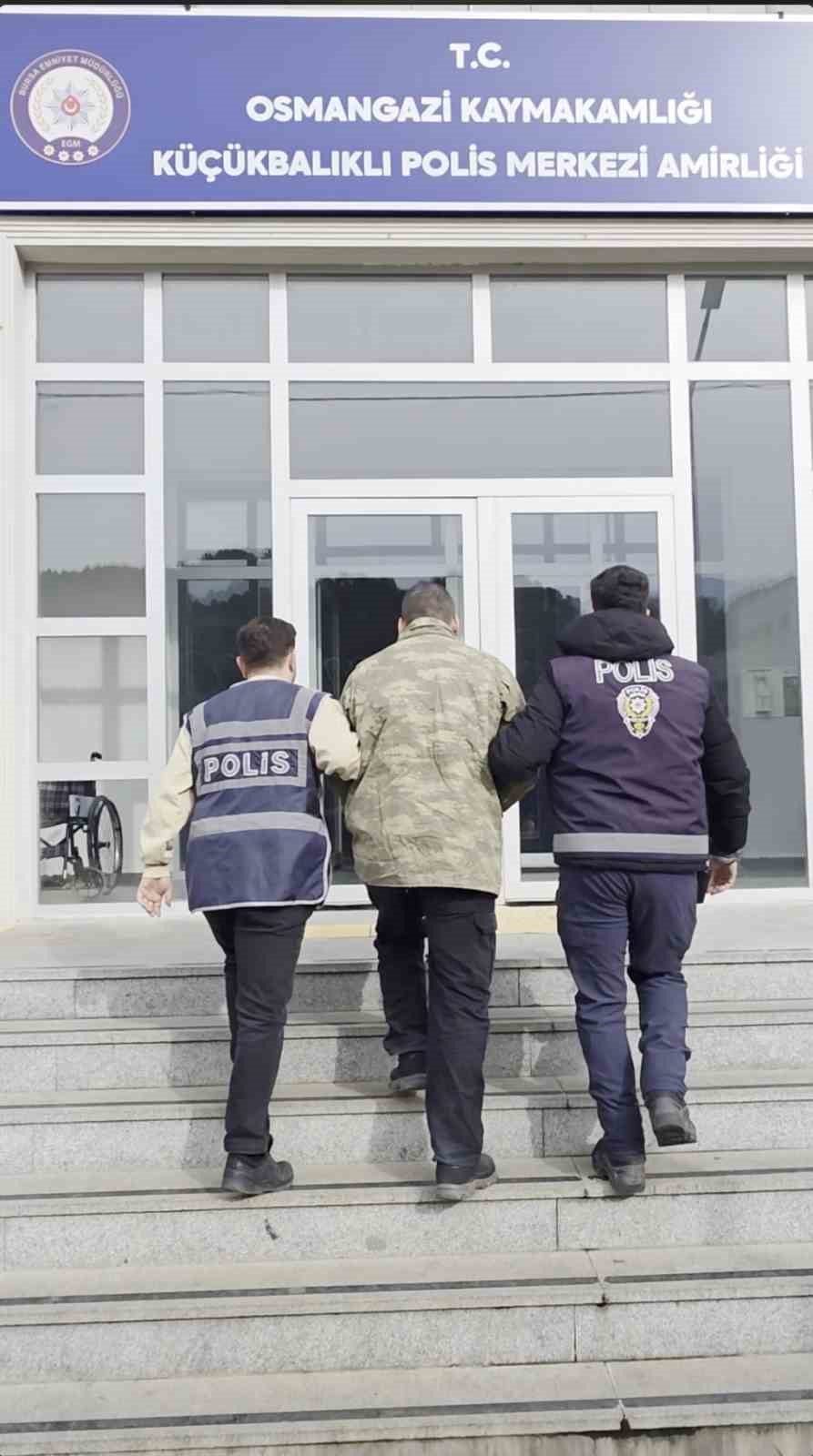 Bursa’da cinsel saldırıdan 9 yıl hapis cezası bulunan hükümlü yakalandı
