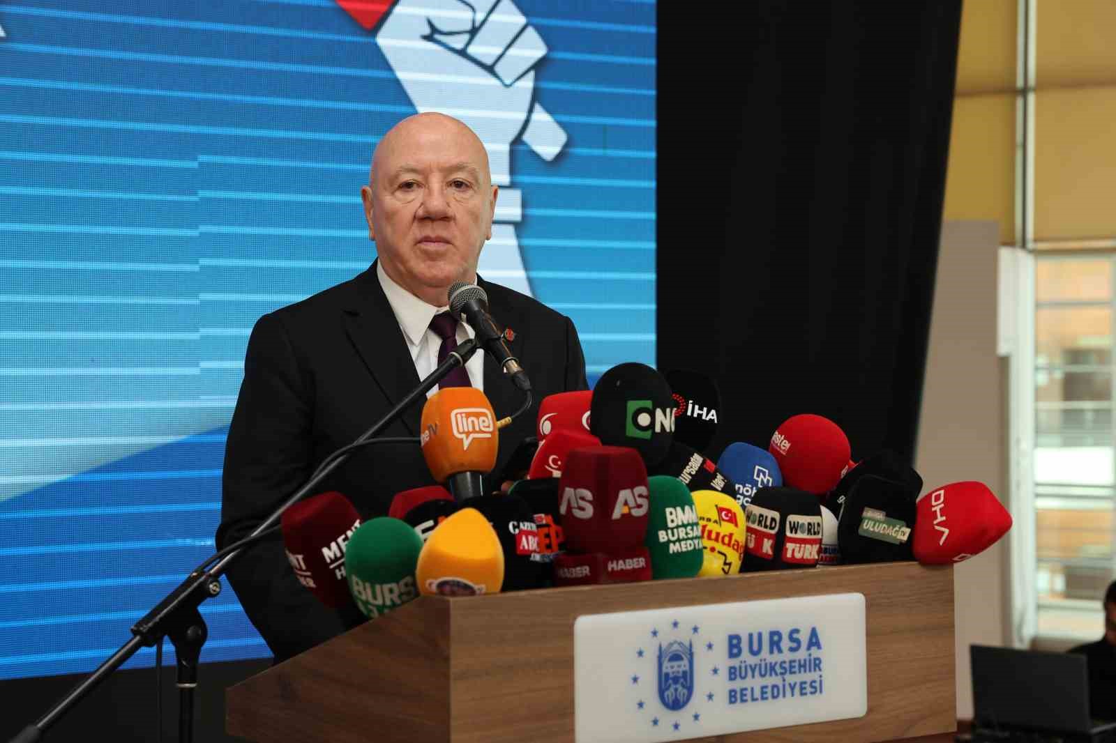 Bursa’da gazeteciler adına hatıra ormanı oluşturulacak
Bursa’da gazeteciler adına hatıra ormanı oluşturulacak