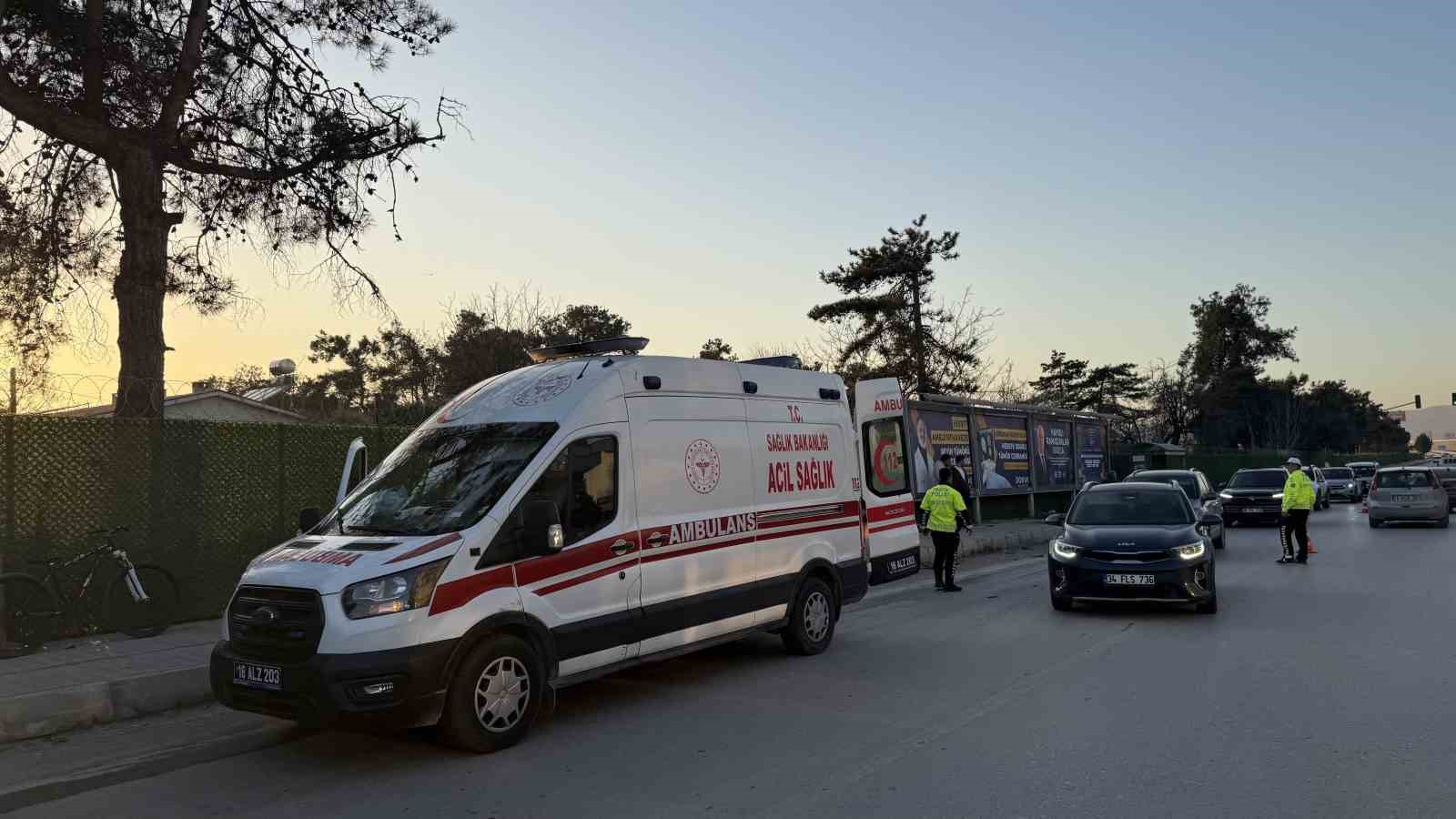 Bursa’da iftara dakika kala feci kaza: 1 yaralı
