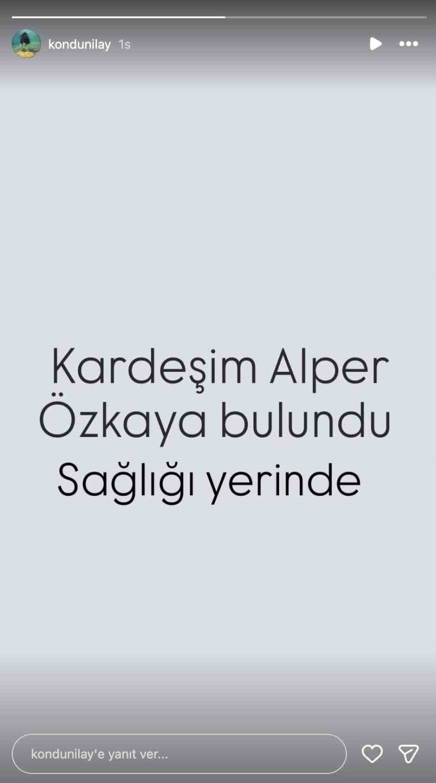 Bursa’da kayıp olarak aranan genç adam sağ salim bulundu
