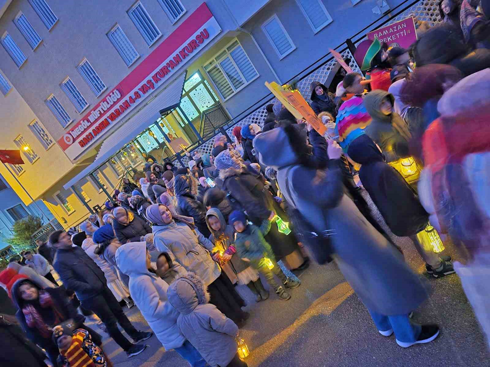 Bursa’da miniklerden "Ramazan, Cami ve Hayat" temalı etkinlik
