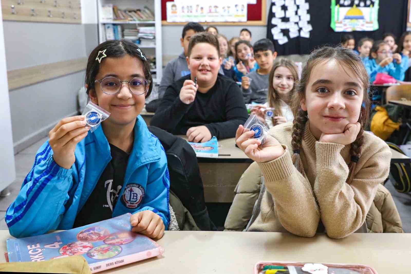 Bursa’da miniklere afet eğitimi
