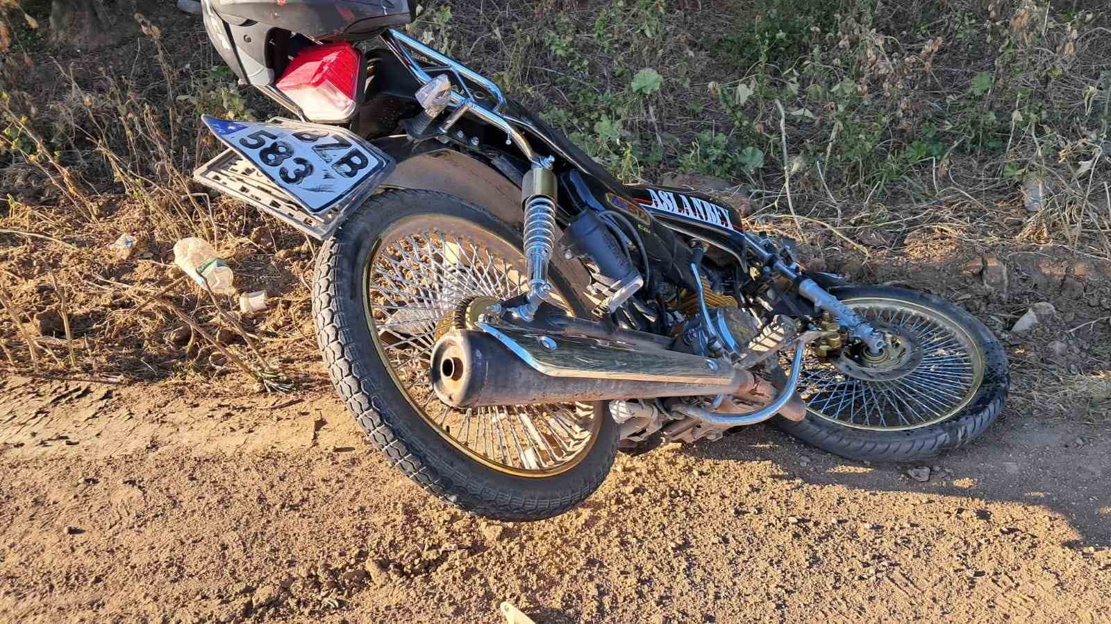 Bursa’da motosiklet kazası: 1 yaralı
