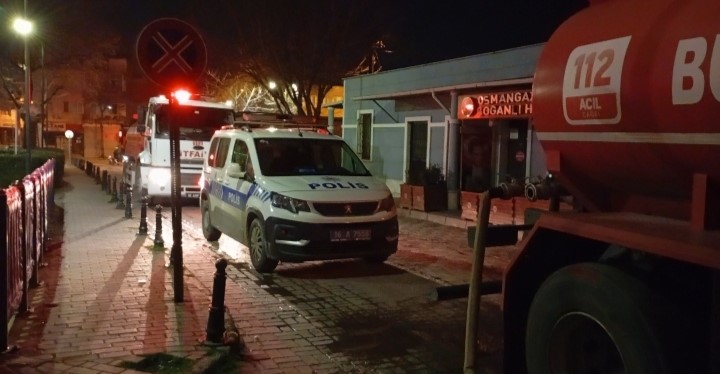 Bursa’da müstakil evde korkutan yangın
