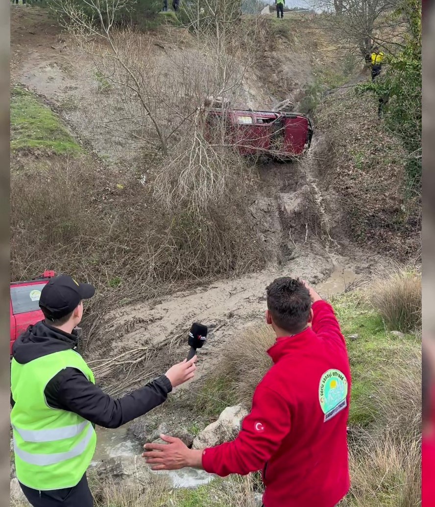 Bursa’da Off-Road yarışında takla attı...Nefes kesen anlar kamerada
