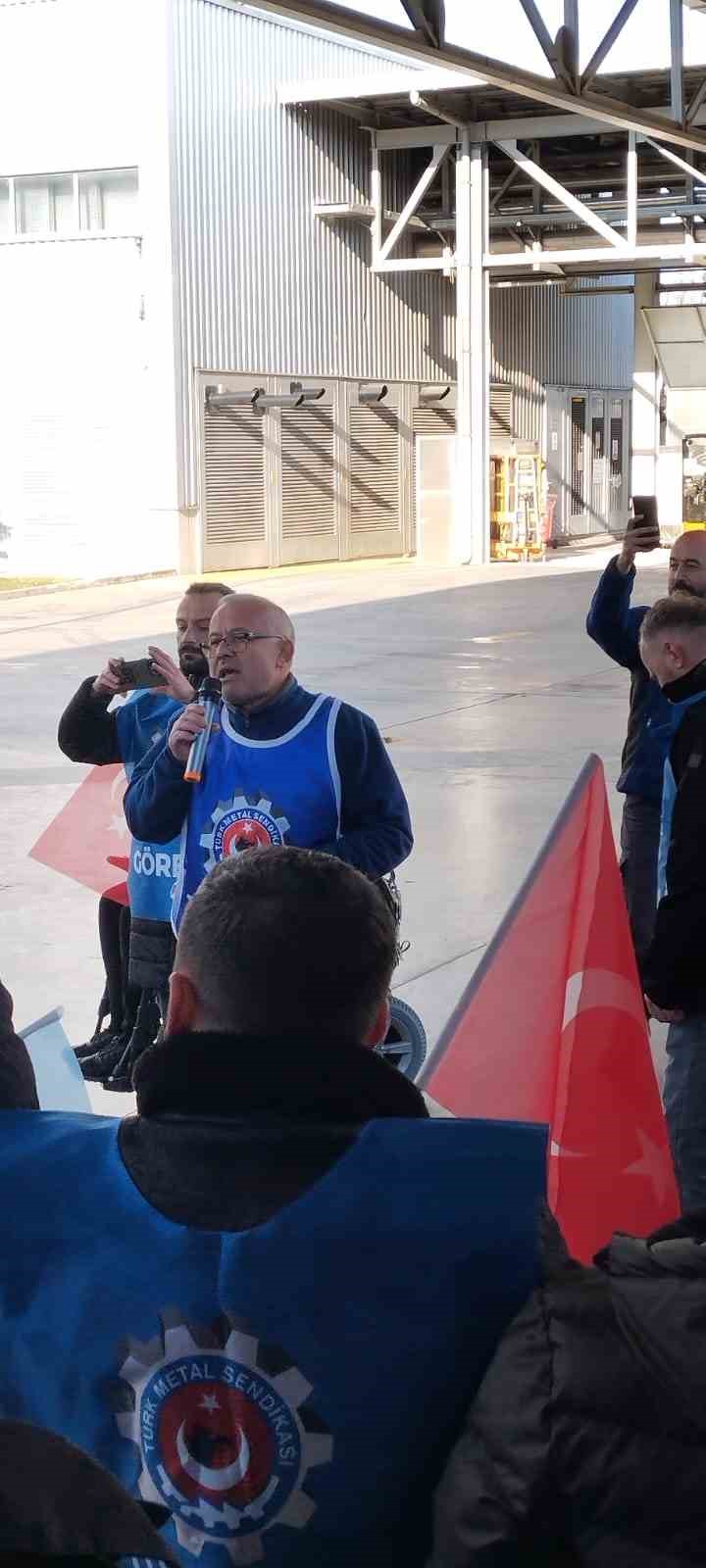 Bursa’da otomotiv işçilerinin eylemi sürüyor, MESS teklifi güncelledi
