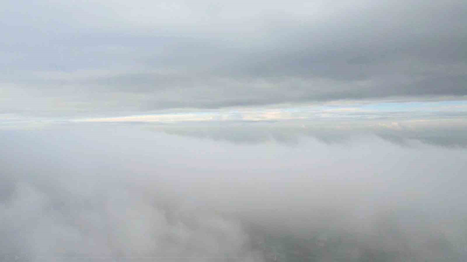 Bursa’da şehrin üzerine sis çöktü
