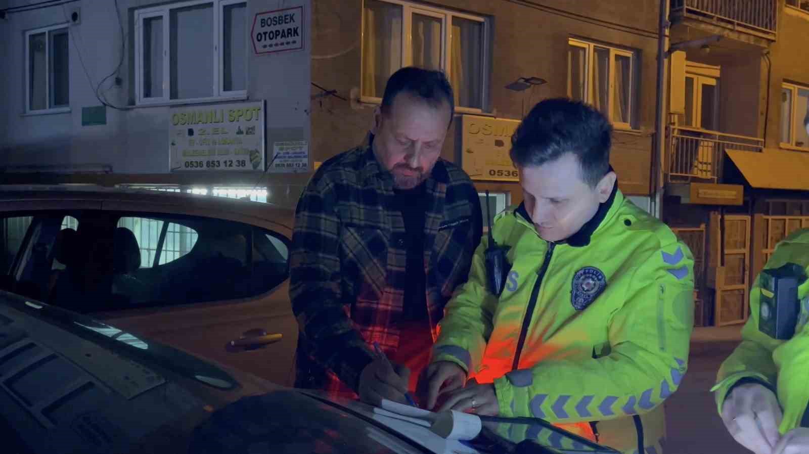 Bursa’da ters yöne giren alkollü sürücüye ağır ceza
