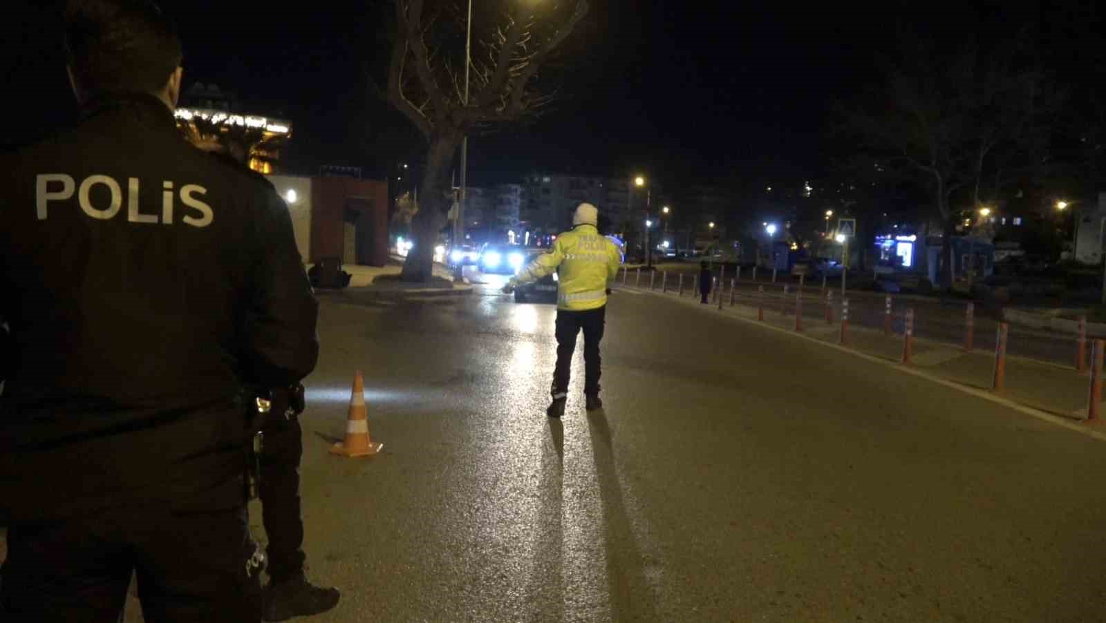 Bursa’da trafikte gece denetimi
