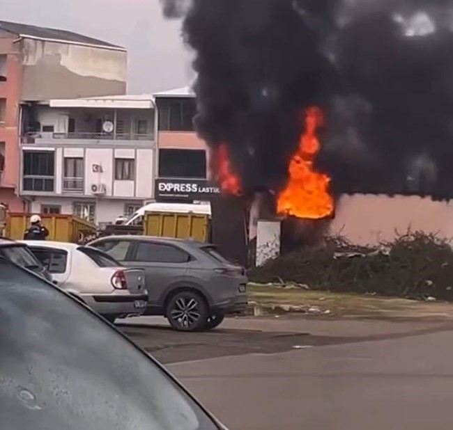 Bursa’da trafo yangını korkuttu
