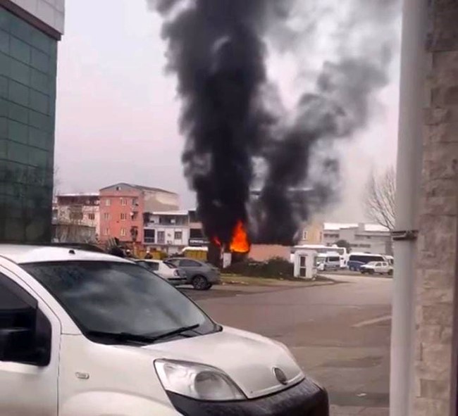 Bursa’da trafo yangını korkuttu
