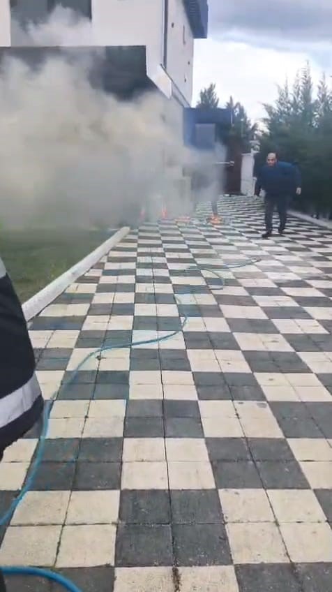 Bursa’da yazlık evde çıkan yangın paniğe neden oldu
