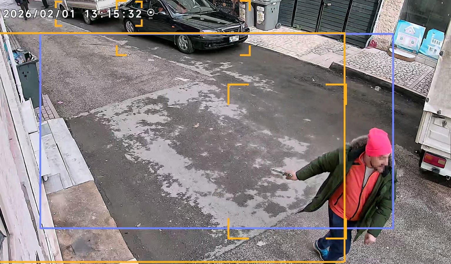 Bursa’daki damat dehşeti kamerada
