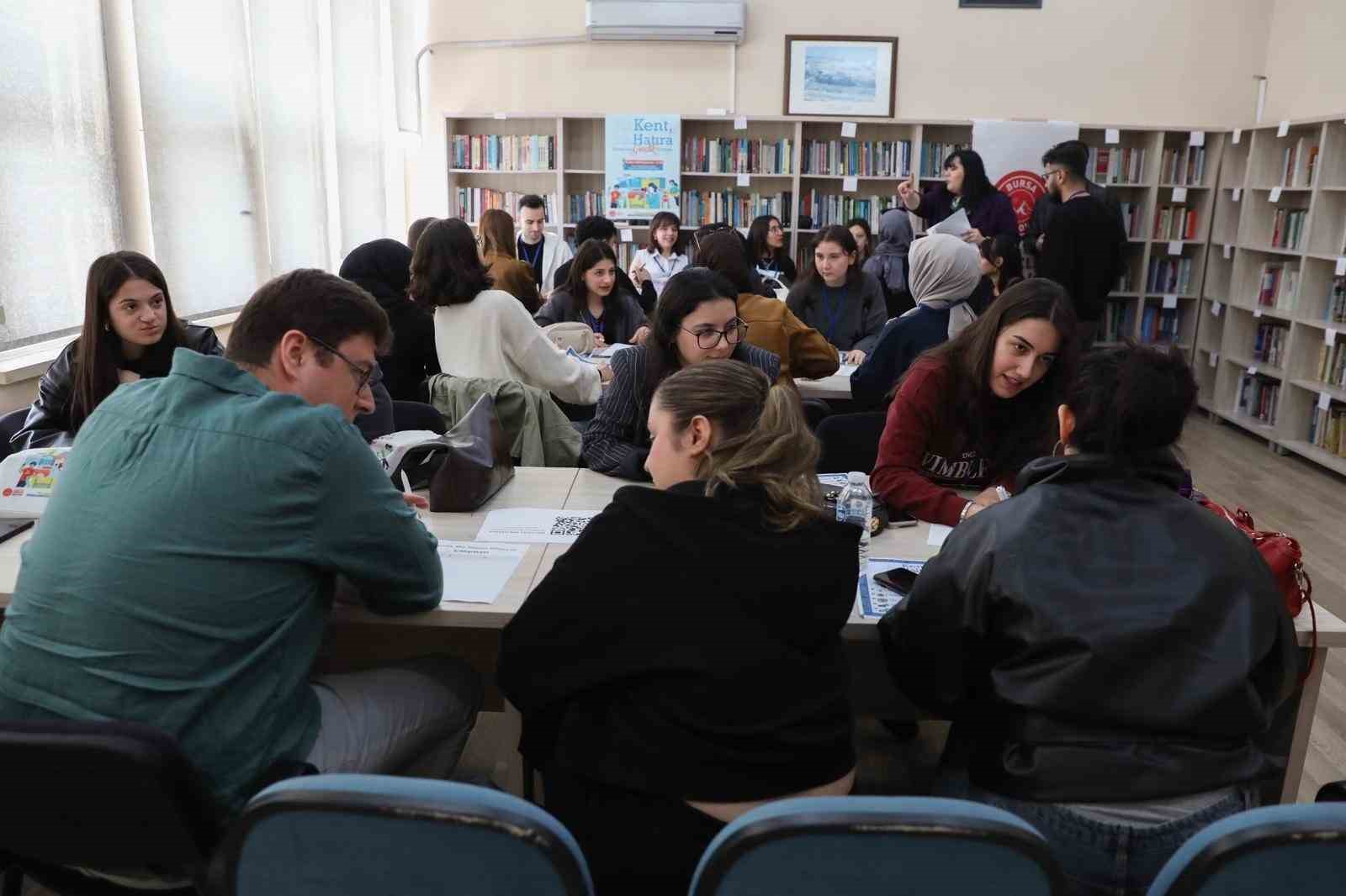 Bursa’nın hafızası gençlerle geleceğe taşınıyor
