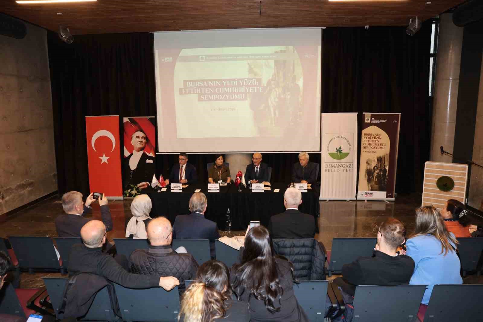 "Bursa’nın Yedi Yüzü" sempozyumu kentin tarihine ışık tuttu
