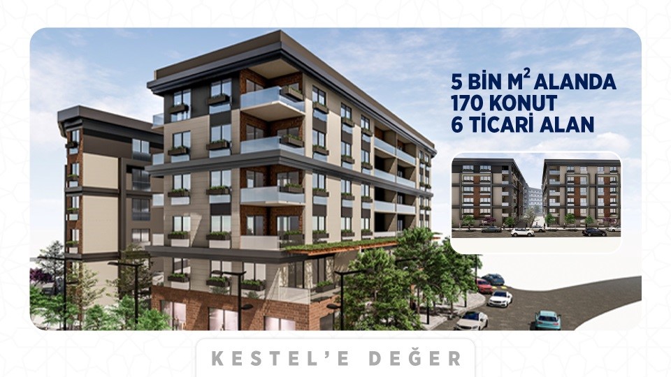 Bursa’nın yeni Balat ve Bademli mahalleleri Kestel’de inşa edilecek
Bursa’nın yeni Balat ve Bademli mahalleleri Kestel’de inşa edilecek