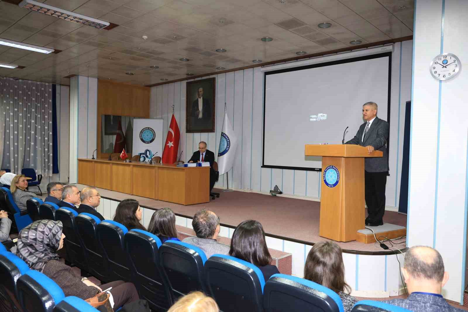 BUÜ’de akredite olan programlara teşekkür belgesi
